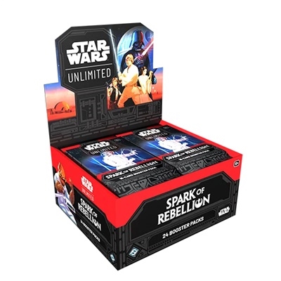Spark of Rebellion - Booster Box Display (24 Booster Packs) - Star Wars unlimited